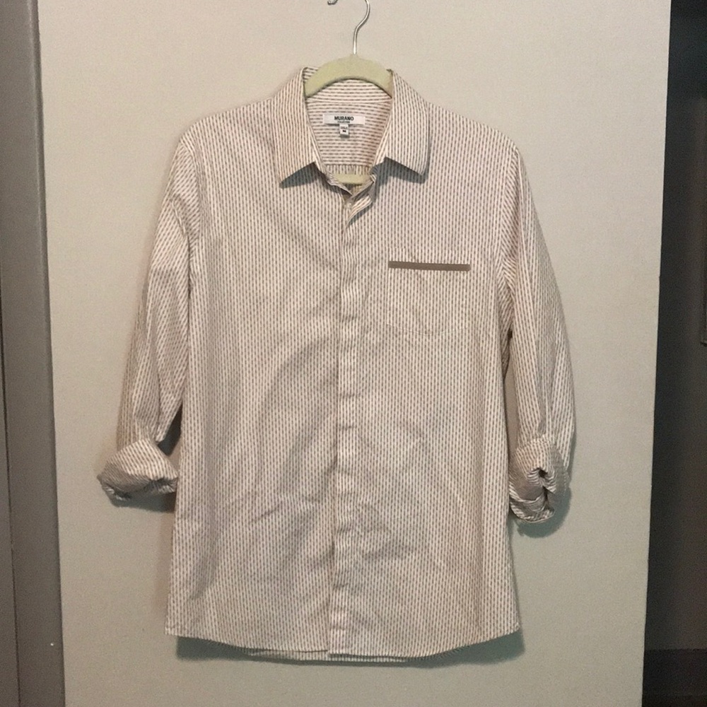 Murano Button Up